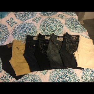 True Religion Jeans, pair for $65 or two for $105